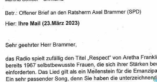 Team Hatten: Frauen reagieren auf Axel Brammers Antwort…