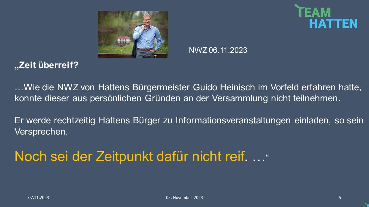 Olaf Scholz und Stephan Weil fordern Tempo! - Bürgermeister Heinisch erkennt keine "Reife"